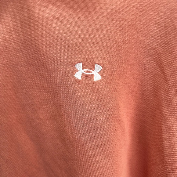 Under Armour Peach Hoodie with Logo - Picture 2 of 5